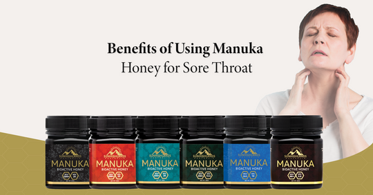 Bienfaits du miel de Manuka pour les maux de gorge