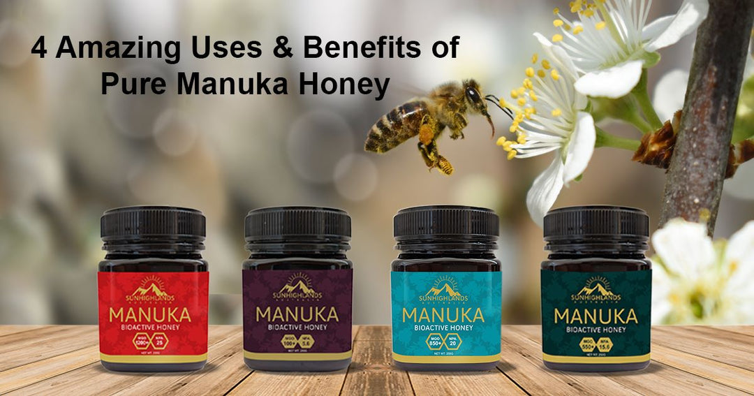 4 Amazing Uses and Benefits of Pure Manuka Honey