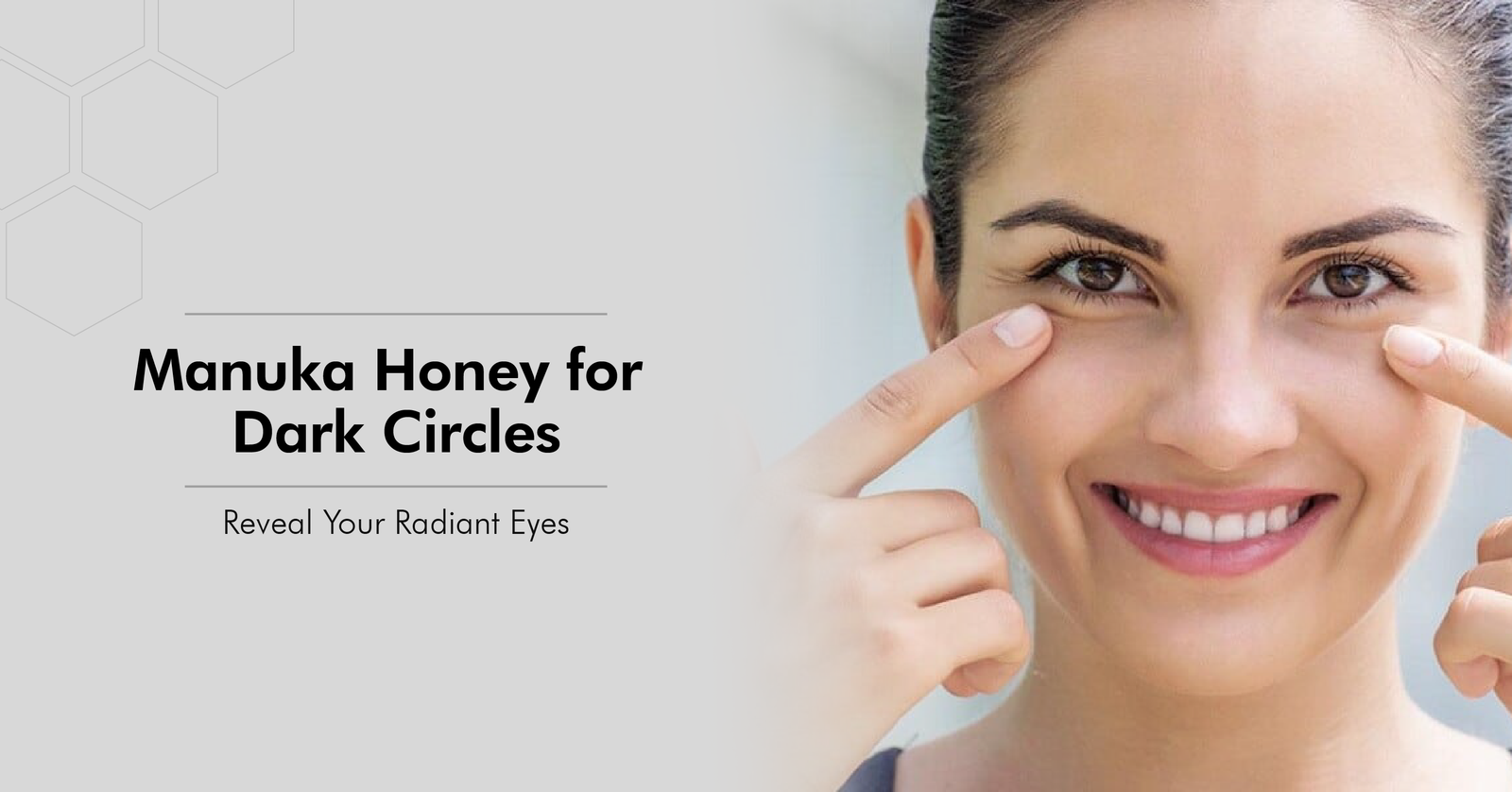 manuka honey for dark circles