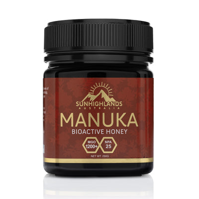 Manuka Honey MGO 1200+ (EQV UMF 25+) | 1 Jar of 250g