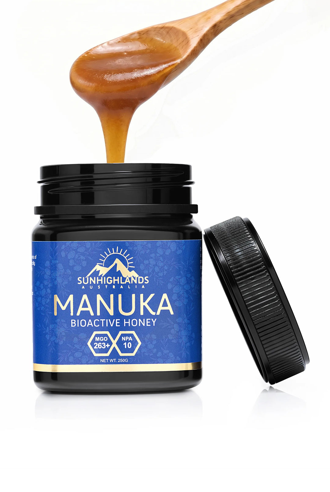 Manuka Honey MGO 263+ (EQV UMF 10+) | 1 Jar of 250g