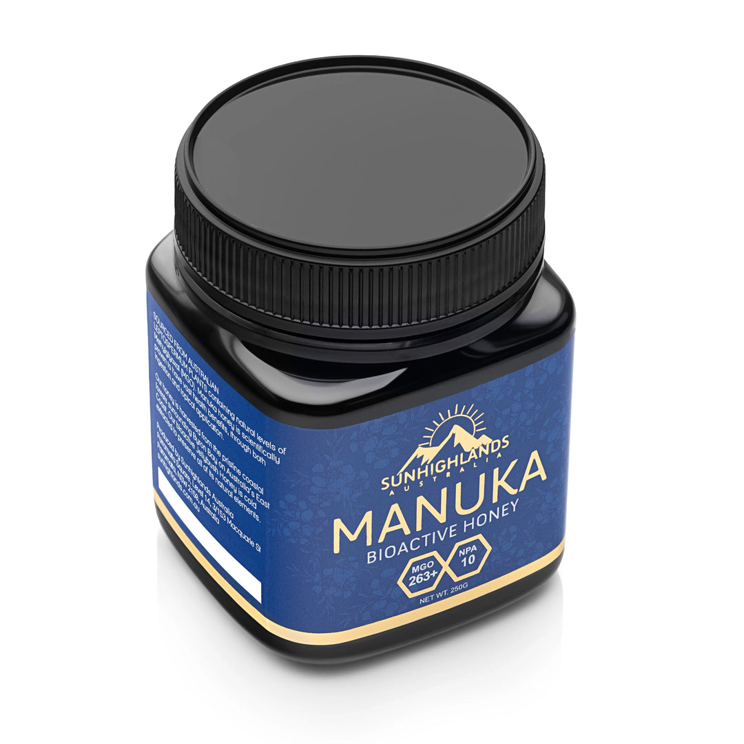 Manuka Honey MGO 263+ (EQV UMF 10+) | 1 Jar of 250g