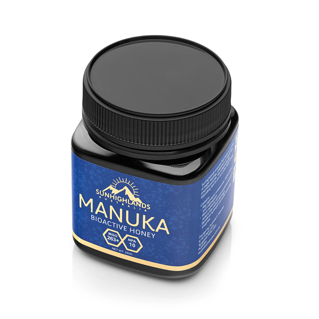 Manuka Honey MGO 263+ (EQV UMF 10+) | 1 Jar of 250g