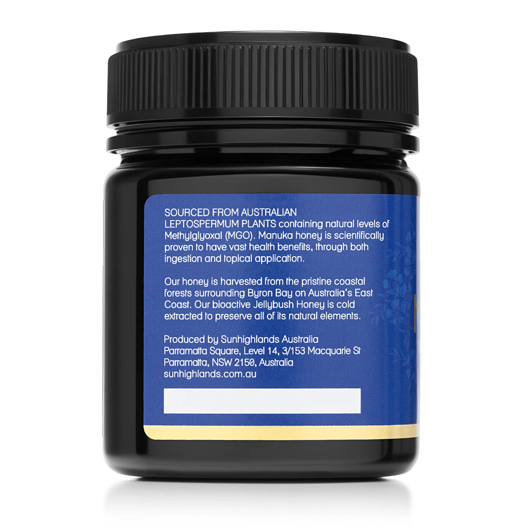 Manuka Honey MGO 263+ (EQV UMF 10+) | 1 Jar of 250g