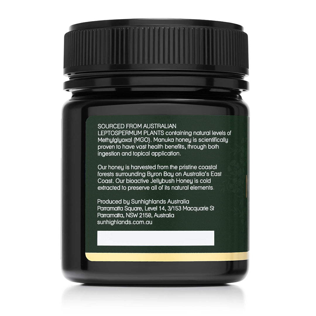 Manuka Honey MGO 550+ (EQV UMF 16+) | 1 Jar of 250g