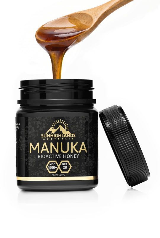 Manuka Honey MGO 1500+ (EQV UMF 28+) | 5 Jars of 250g | Premium Bundle