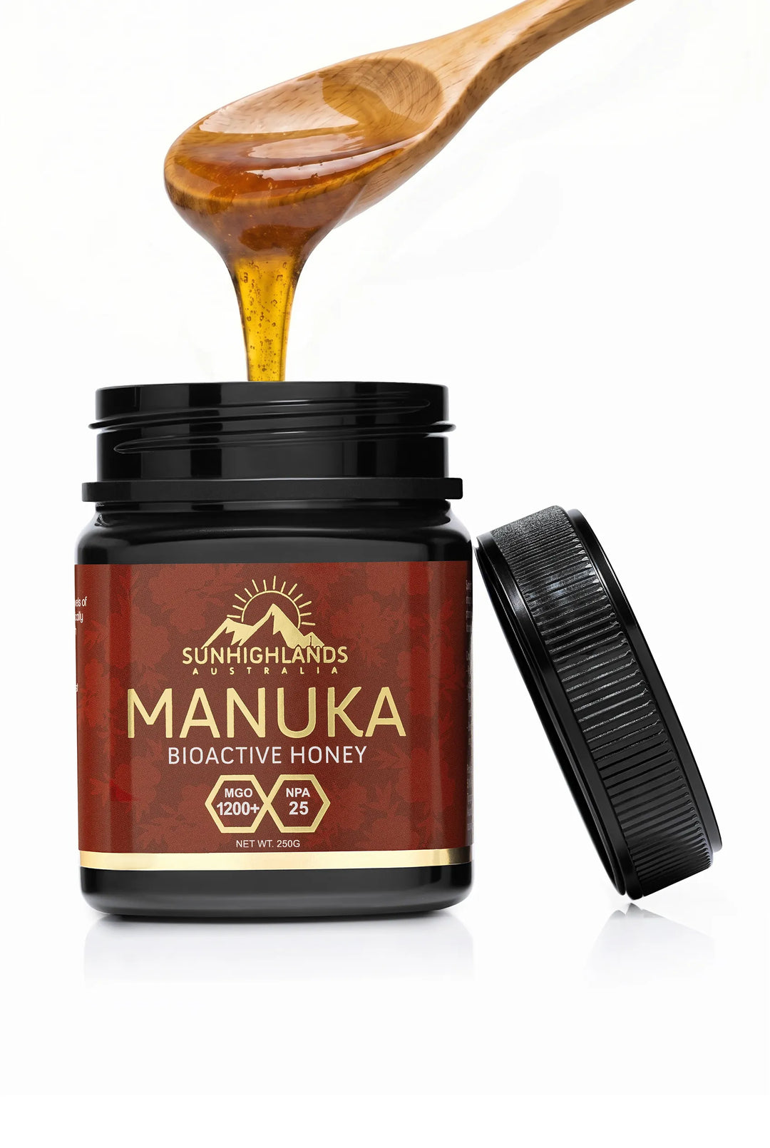 Manuka Honey MGO 1200+ (EQV UMF 25+) | 1 Jar of 250g