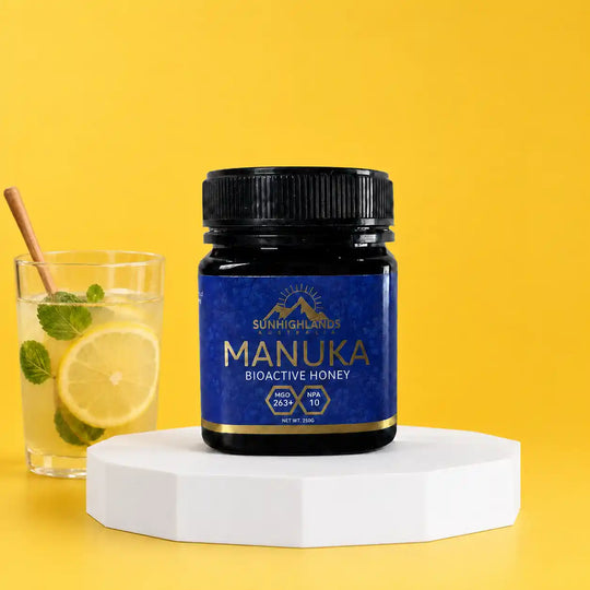 Manuka Honey MGO 263+ (EQV UMF 10+) | 3 Jars of 250g | Prime Bundle
