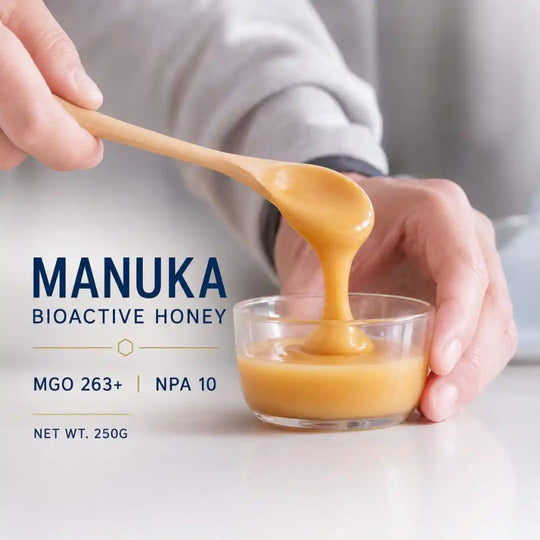 Manuka Honey MGO 263+ (EQV UMF 10+) | 3 Jars of 250g | Prime Bundle