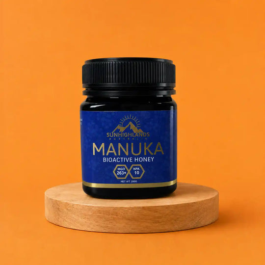 Manuka Honey MGO 263+ (EQV UMF 10+) | 3 Jars of 250g | Prime Bundle