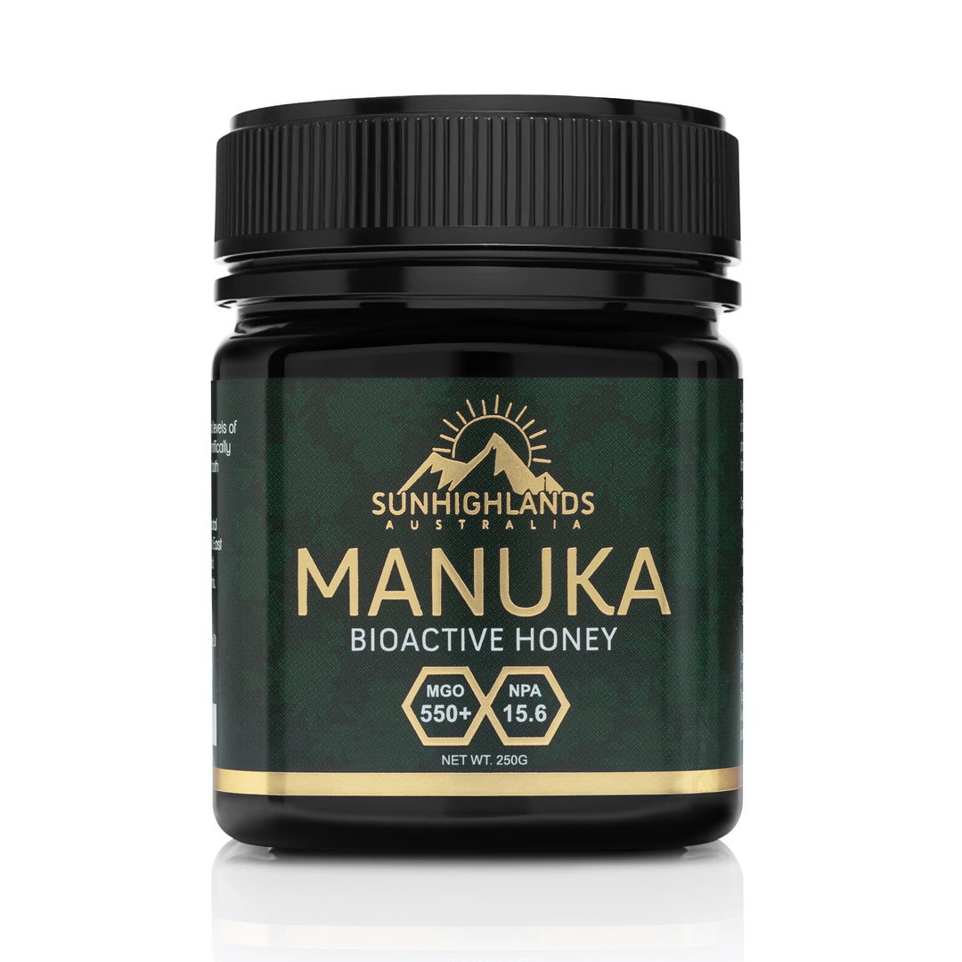 Manuka Honey MGO 550+ (EQV UMF 16+) | 1 Jar of 250g