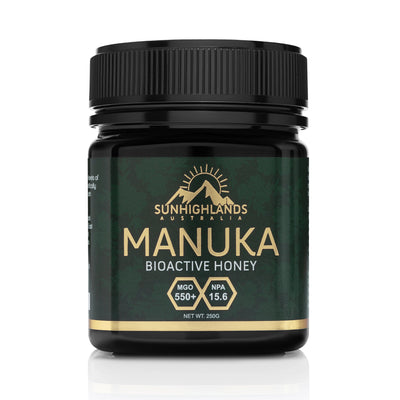 Manuka Honey MGO 550+ (EQV UMF 16+) | 1 Jar of 250g