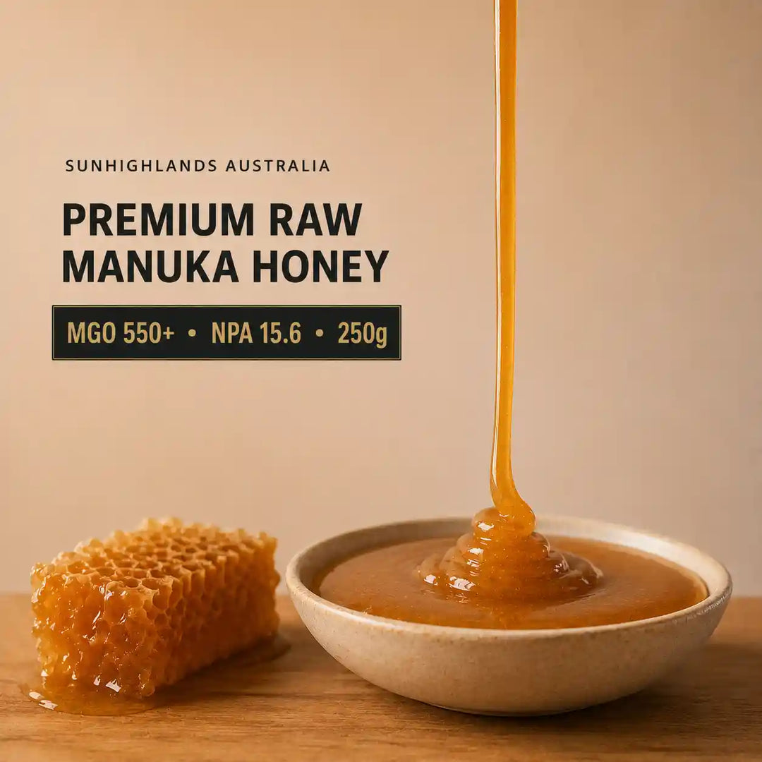 Manuka Honey MGO 550+ (EQV UMF 16+) | 2 Jars of 250g | Classic Bundle