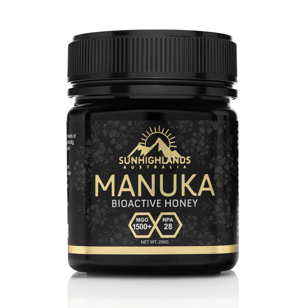 Miel de Manuka MGO 1500+ (ÉQUV IAA 28+) | 1 Pot de 250g