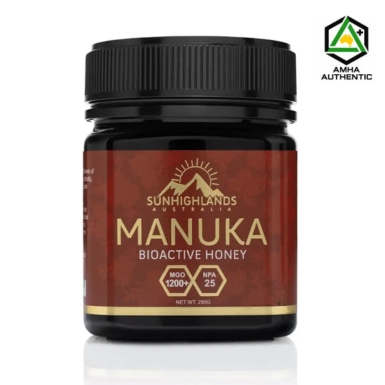 Manuka Honey MGO 1200+ (EQV UMF 25+) | 1 Jar of 250g