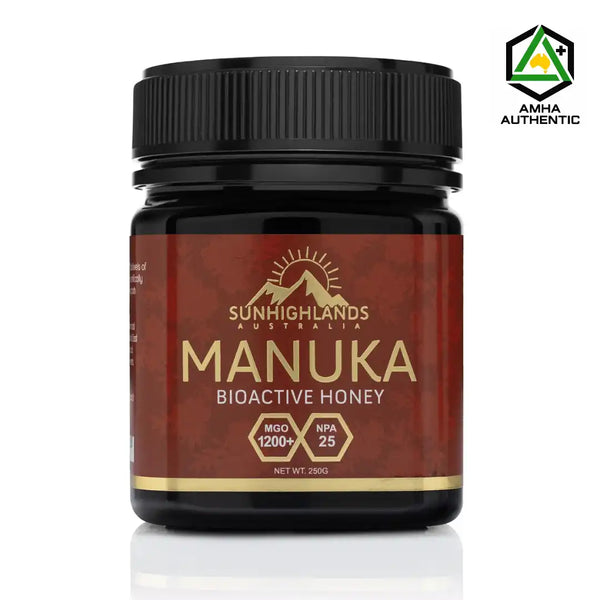 Manuka Honey MGO 1200+ (EQV UMF 25+) | 1 Jar of 250g