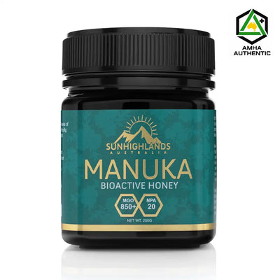 Manuka Honey MGO 850+ (EQV UMF 20+) | 1 Jar of 250g