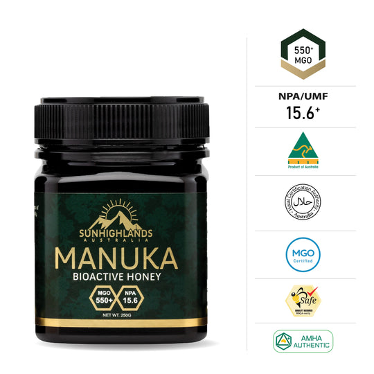 Manuka Honey MGO 550+ 250g