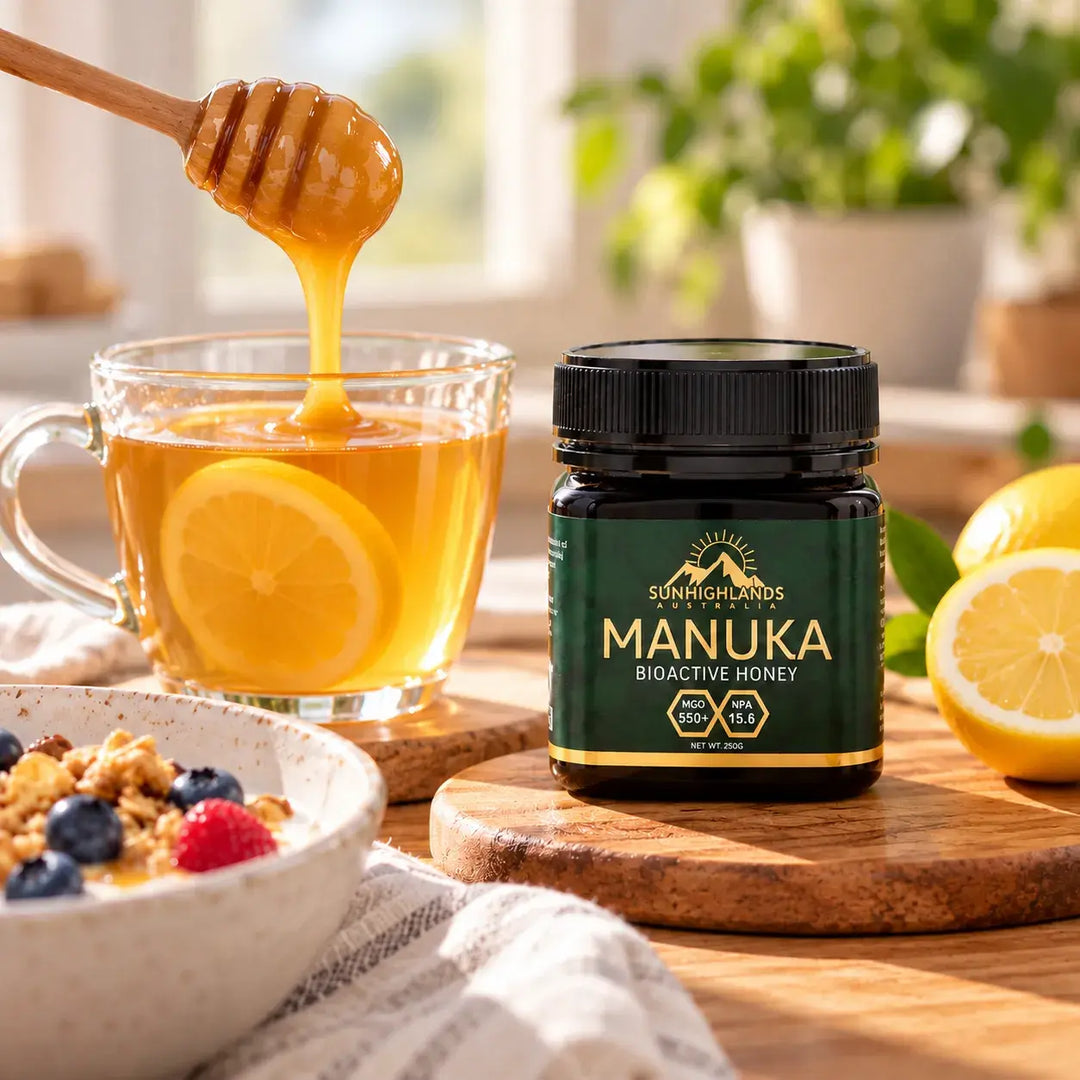 Manuka Honey MGO 550+ (EQV UMF 15.6+) | 1 Jar of 250g